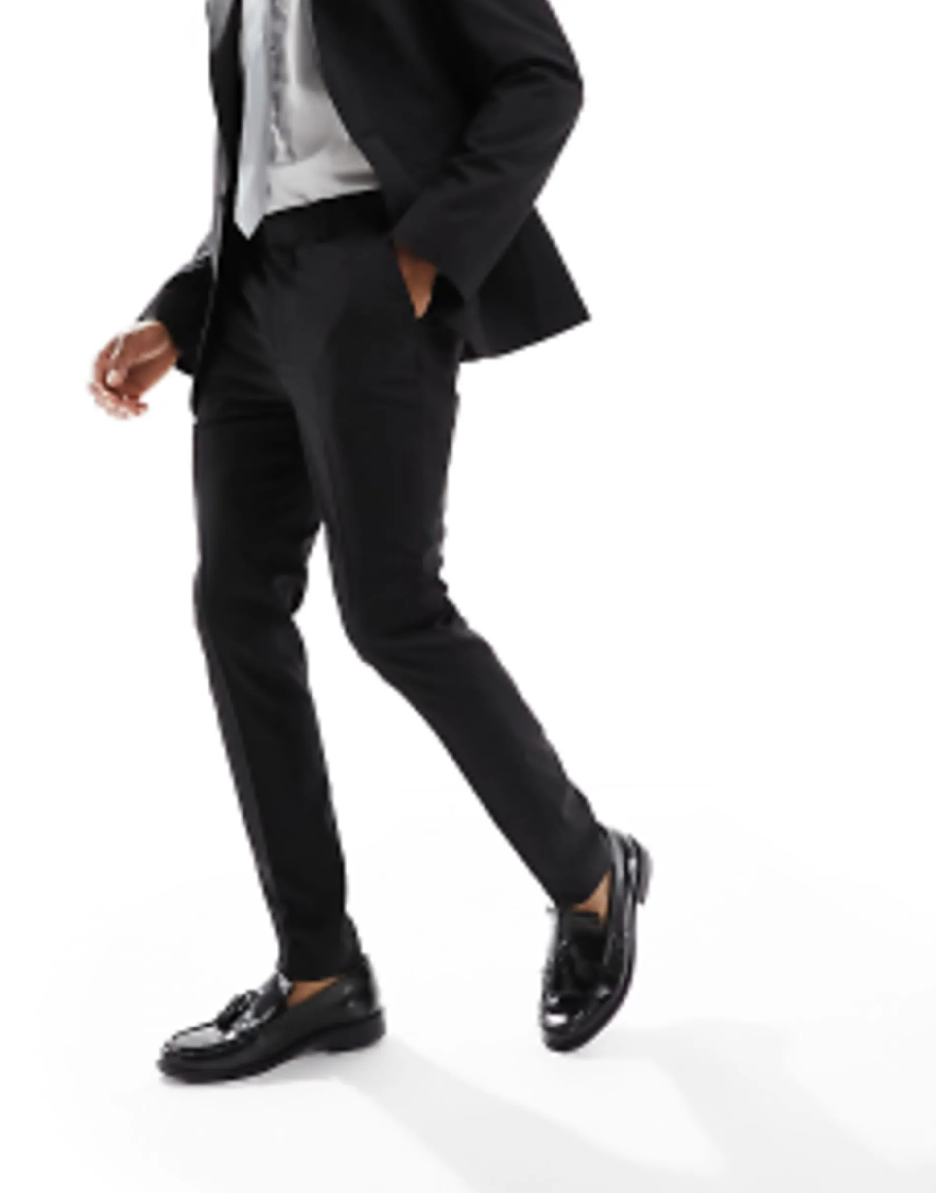 Design Black Skinny Suit