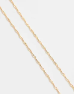 Design Body Harness With Twist Chain Design In Tone
