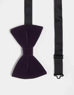 Design Bow Tie In Dark Velvet