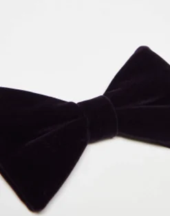 Design Bow Tie In Dark Velvet