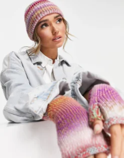 Design Bright Mix Knit Beanie