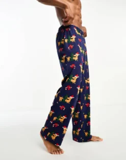 Design Christmas Dachshund Lounge Pants In