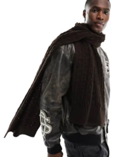 Design Chunky Knit Scarf In