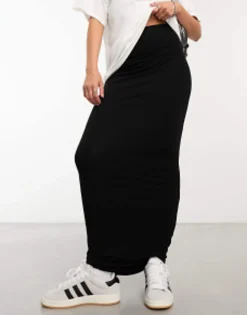 Design Column Maxi Skirt In