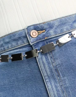 Design Curve Rectangle Chain Link Belt In