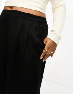 Design Curve Wide Leg Trouser In