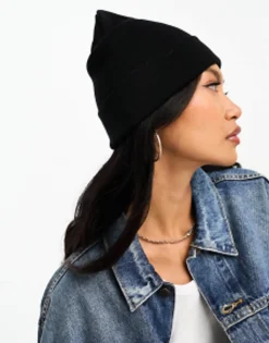 Design Deep Turn Up Beanie In