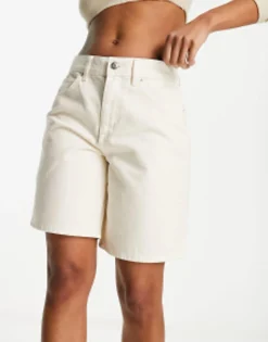 Design Denim Bermuda Shorts In