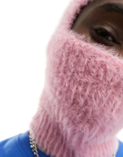 Design Fluffy Balaclava In