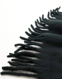 Design Fluffy Blanket Scarf In