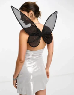Design Halloween Angel Wings With Diamante