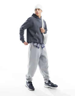 Design Heavyweight Mix & Match Set In Washed Black