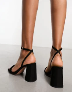 Design Hilton Barely There Block Heeled Sandals In