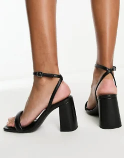 Design Hilton Barely There Block Heeled Sandals In