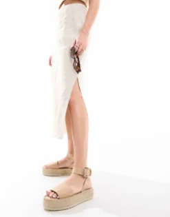 Design Jinny Espadrille With Oval Buckle In