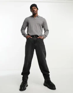 Design Knitted Cotton Essential Polo In
