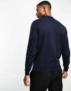 Design Knitted Essential Polo In