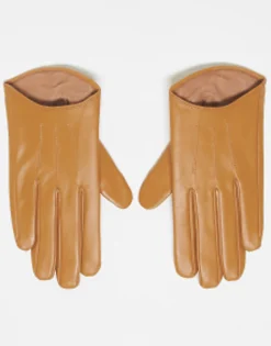 Design Leather Gloves With Touch Screen In