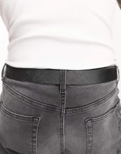 Design Leather Saffiano Smart Belt In