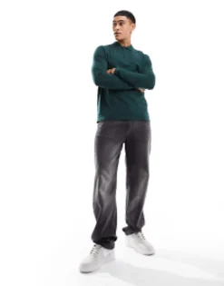 Design Long Sleeve Smart Pique Polo In Green