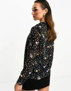 Design Long Sleeve Soft Shirt In Mixed