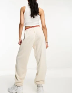 Design Low Rise Oversized Joggers With Puddle Hem In