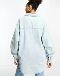 Design Minimal Denim Shirt In