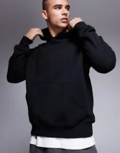 Design Mix & Match Heavyweight Set In Black