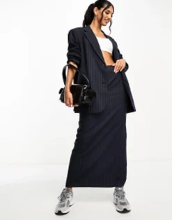 Design Mix & Match In Navy Pinstripe
