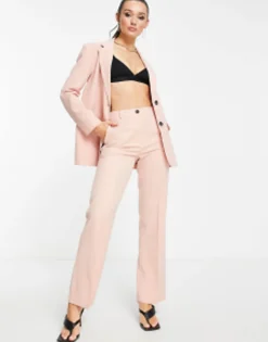 Design Mix & Match Slim Boy Suit In Blush