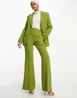 Design Mix & Match Suit In Moss