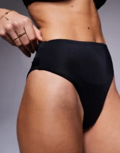 Design Mix And Match High Leg High Waist Bikini Bottom In