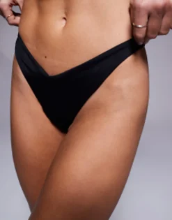 Design Mix And Match V High Leg Hipster Bikini Bottom In