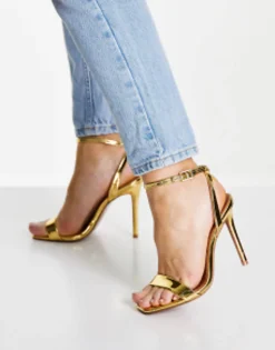 Design Neva Barely There Heeled Sandals In