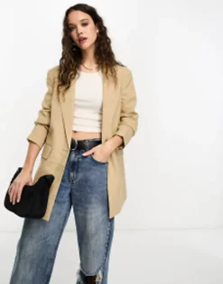 Design New Perfect Long Line Shape Blazer In
