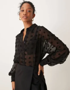 Design Oversized Shirt In Dobby