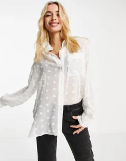 Design Oversized Shirt In Dobby