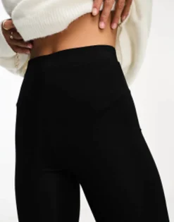 Design Petite Legging With Side Split In