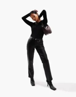 Design Petite Ultimate Slim Fit T-Shirt With Long Sleeves In Cotton In