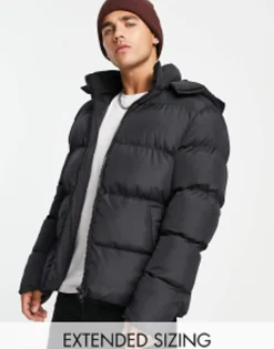 Design Puffer Jacket With Detachable Hood In