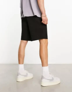 Design Relaxed Skater Chino Shorts In Longer Length In