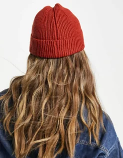 Design Rib Beanie In