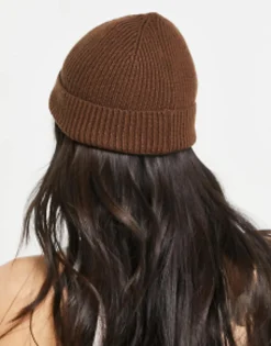 Design Rib Beanie In