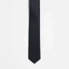 Design Satin Skinny Tie In