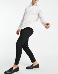 Design Skinny Cropped Smart Trousers In
