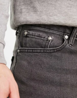 Design Skinny Regular Length Denim Shorts In Wash