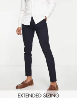 Design Skinny Smart Trousers In