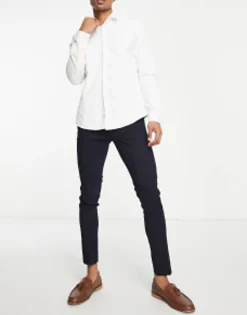 Design Skinny Smart Trousers In