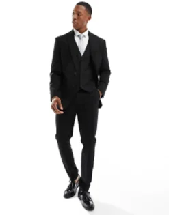 Design Skinny Suit In Black
