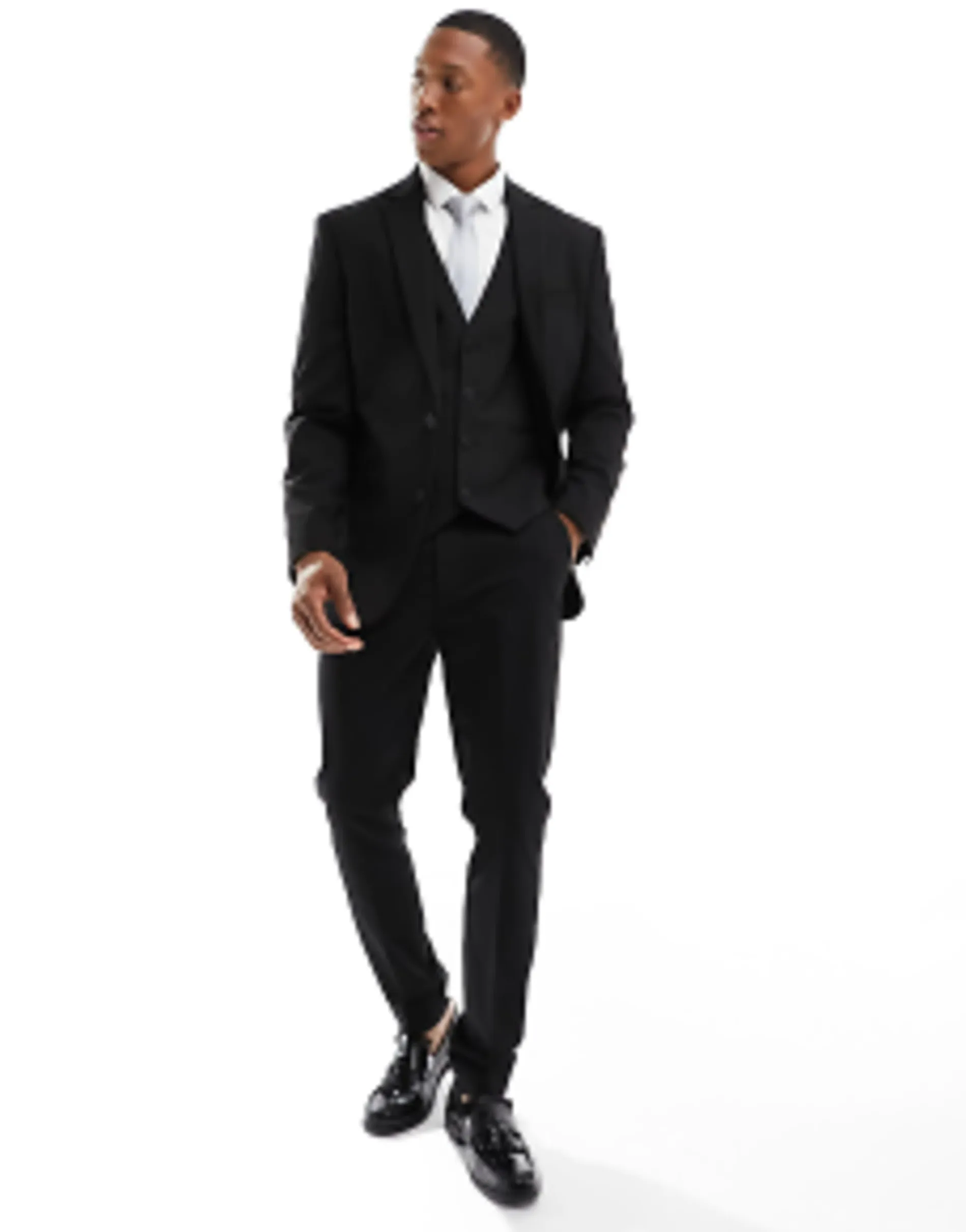 Design Skinny Suit In Black